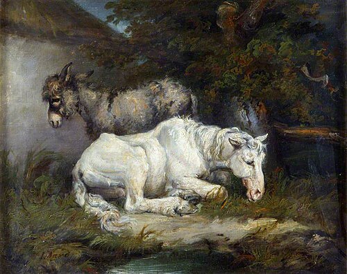Horse and Donkey, , James Ward