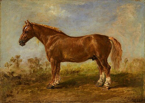 A Suffolk Carthorse, , James Ward