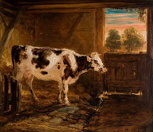 Cow in Barn, , James Ward
