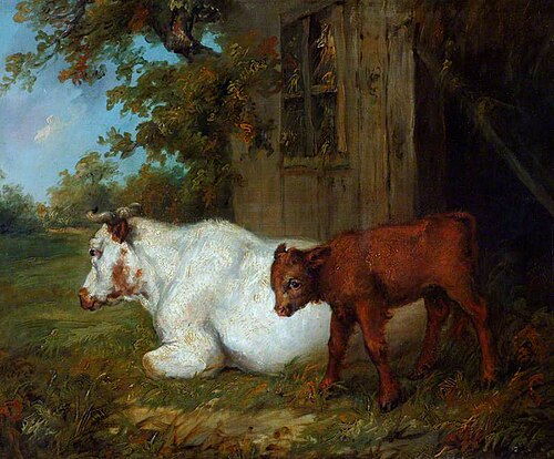 Cow and Calf, , James Ward