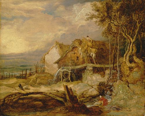 An Overshot Mill, 1802, James Ward