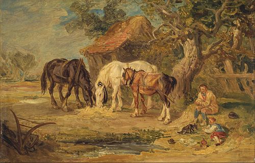 The Midday Meal, 1835, James Ward