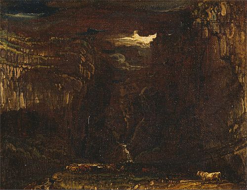 Sketch for 'Gordale Scar', 1812, James Ward