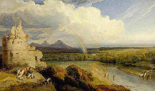 The Eildon Hills and the Tweed, 1807, James Ward