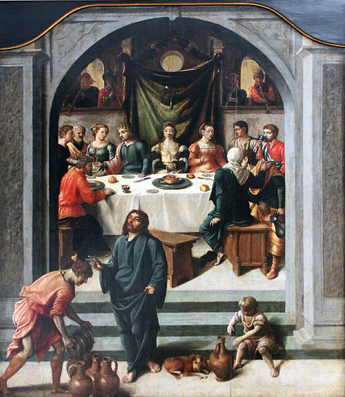 Les Noces de Cana, 1550, Jan Swart