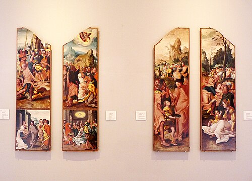 scènes de la vie du Christ, 1540, Jan Swart