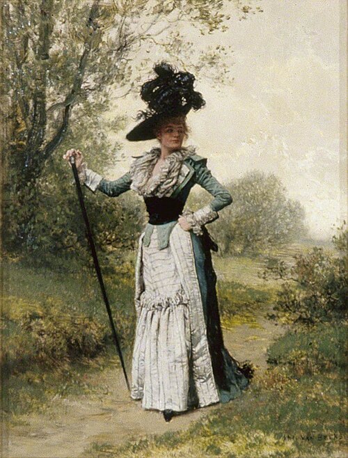 Dame du Directoire, 1889, Jan Van Beers