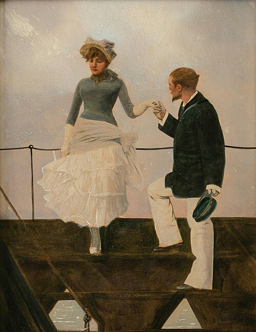 Gallant captain, 1893, Jan van Beers