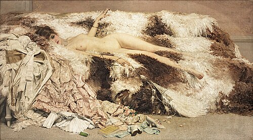 After the ball, 1899, Jan van Beers