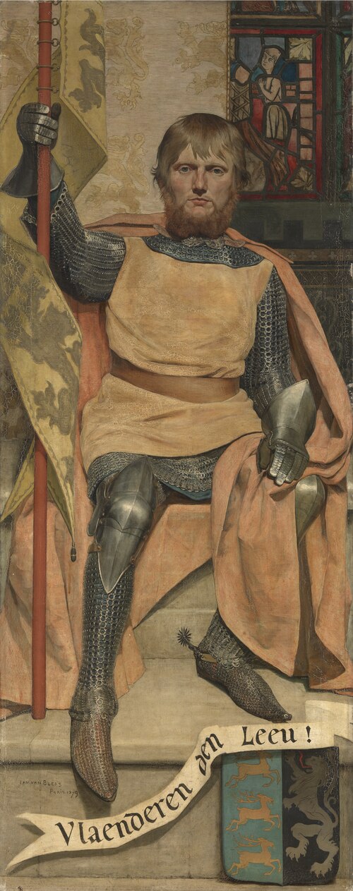 Jan Borluut, Patrician of Ghent, 1879, Jan van Beers