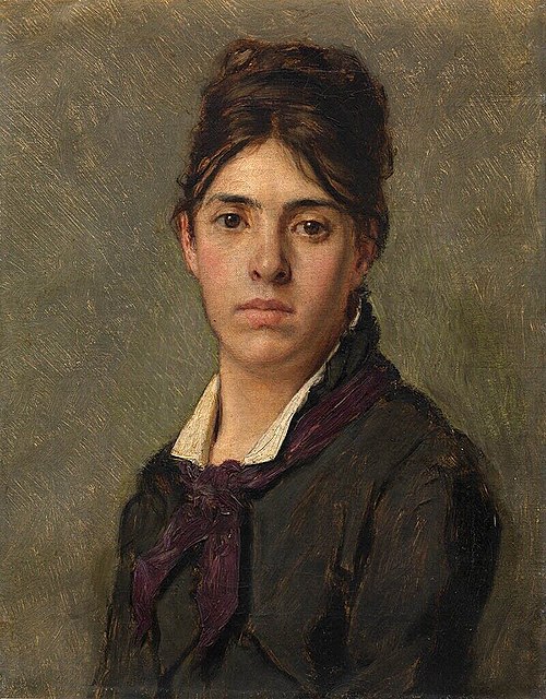 Henriette Van Beers, the Artist's Sister, 1875, Jan van Beers