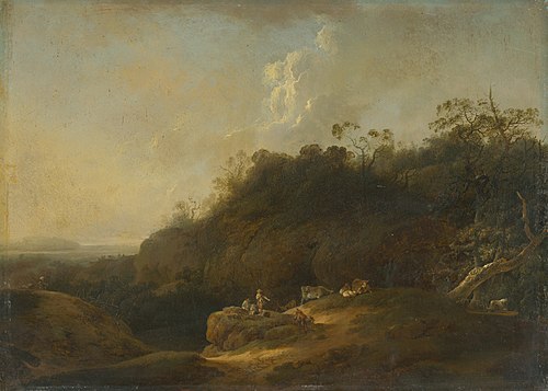 Landscape with Shepherd, 1640, Jan Wils