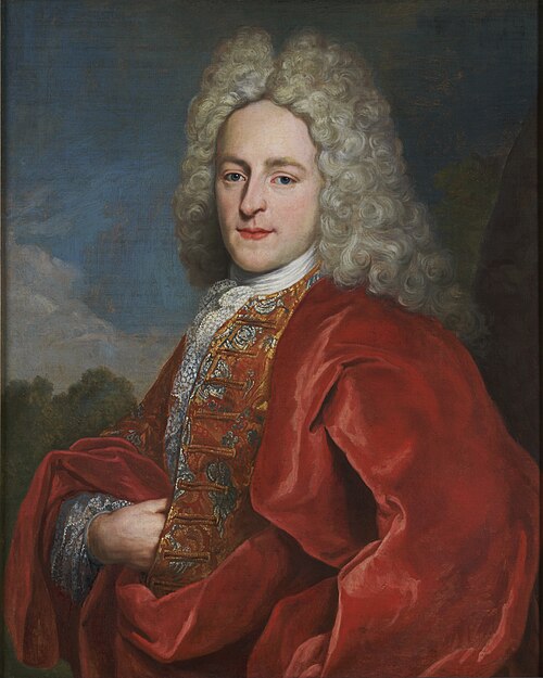 Portrait de Joannes Jacobus Moretus, 1717, Jan van Helmont