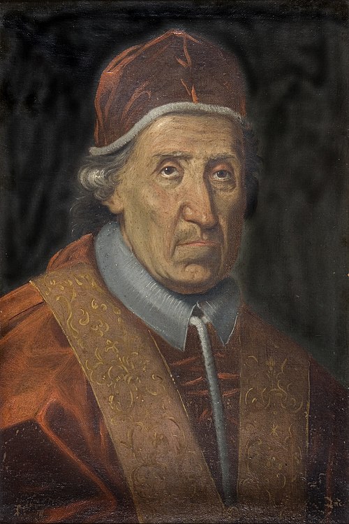 Portrait du pape Clément XI, 1717, Jan van Helmont