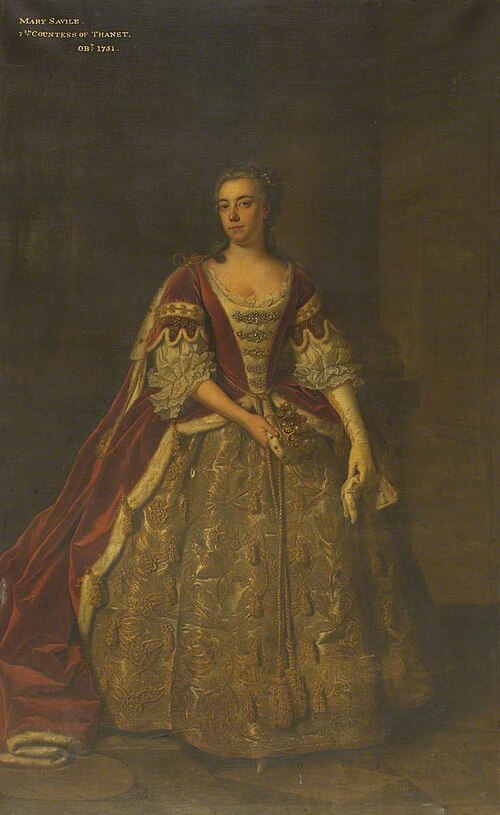 Mary Savile (1700–1751), Countess of Thanet, , Jeremiah Davison