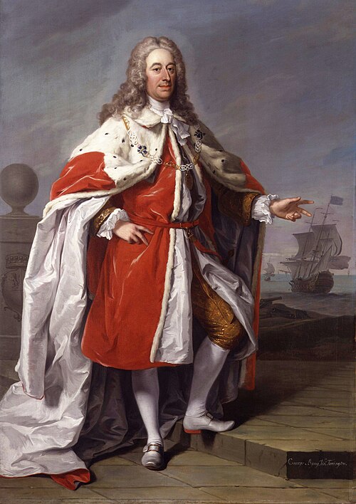 George Byng, 1st Viscount Torrington, 1733, Jeremiah Davison