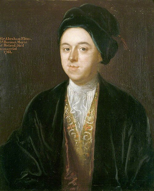 Sir Abraham Elton Elton, 3rd Bt (1703-1761), 1730, Jeremiah Davison