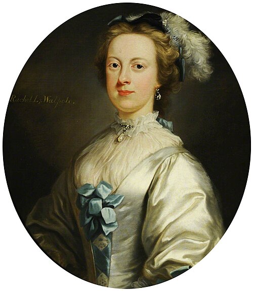 Lady Rachel Cavendish, Countess of Orford (1727-1805), 1746, Jeremiah Davison