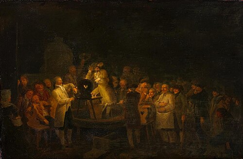 Der Meisenzünfter Räbenspiel, 1780, Heinrich Freudweiler