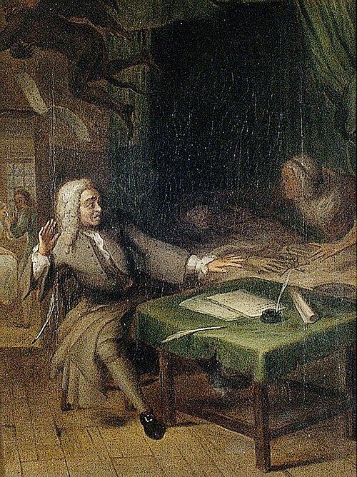 The Death of Thomas Guy, 1737, John Theodore Heins