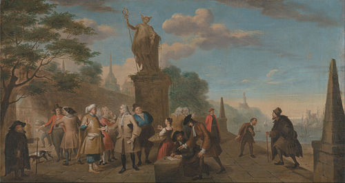 Allegory of Trade, 1743, John Theodore Heins