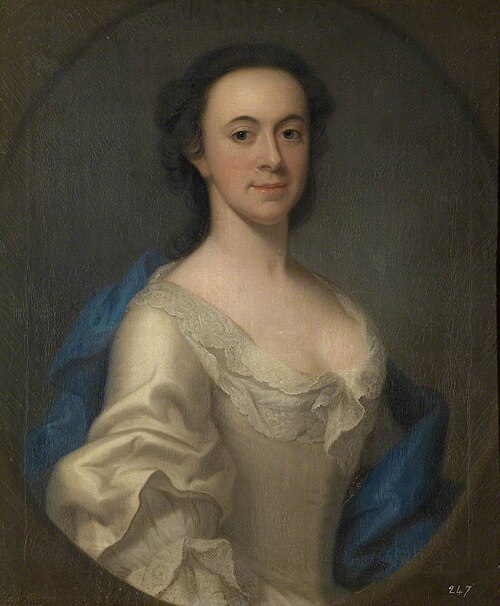 An Unknown Lady, 1748, John Theodore Heins