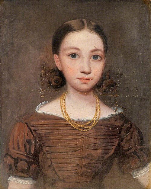 Mary Gwynne Hughes, born Mary Howell of Danygraig (1830–1853), 1839, Hugh Hughes