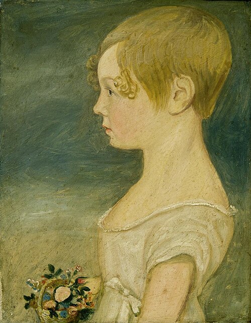 Laura Hughes, Aged 9, 1813, , Hugh Hughes