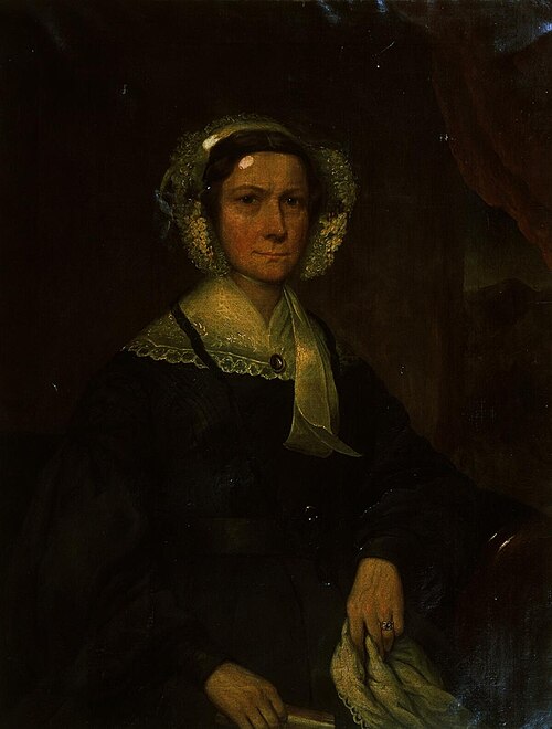 Mrs John Jones, Castle St, Liverpool, 1842, Hugh Hughes