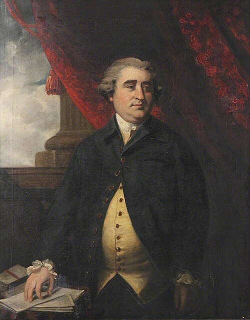 The Hon. Charles James Fox, MP (1749–1806) (after Sir Joshua Reynolds), 1787, John Rising