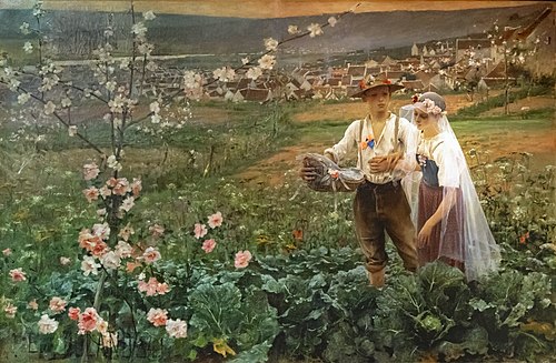 Mariage innocent, 1900, Eugène Buland