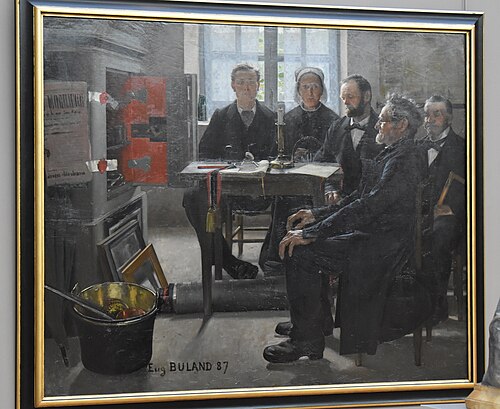 Les Héritiers, 1887, Eugène Buland