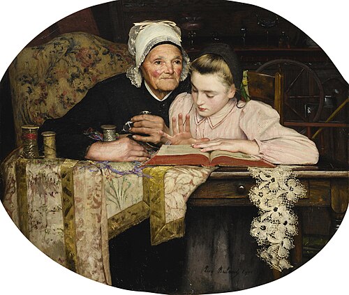 La Lecture, 1901, Eugène Buland