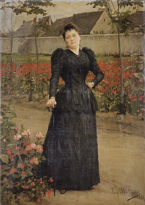 Une promenade sur le parc, 1891, Eugène Buland