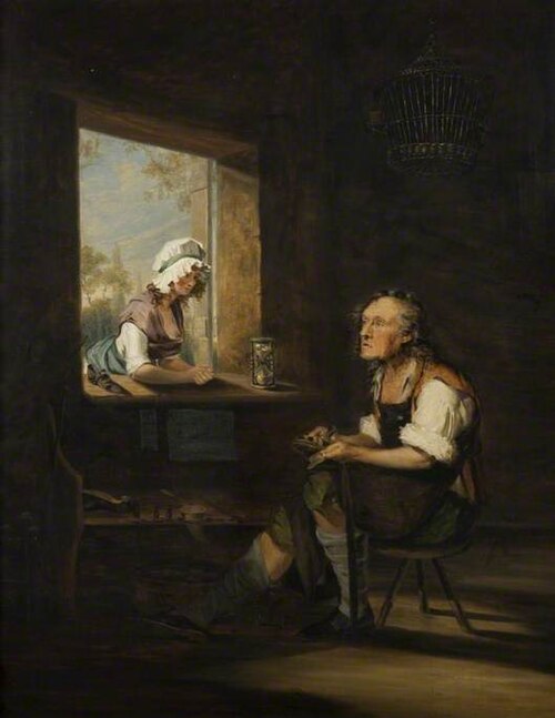 The Shoemaker, 1800, Henry Walton