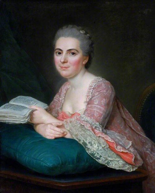 A Lady with a Book, 1764, Jean-Louis Voille