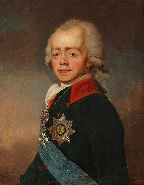 Tzar Paul I (1754–1801), 1800, Jean-Louis Voille