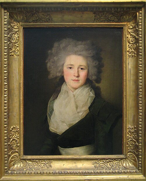 Porträt der Anna Stroganova (1765-1824), 1790, Jean-Louis Voille