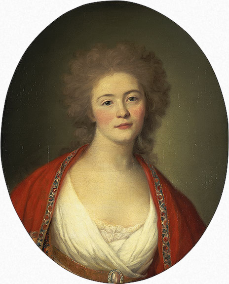 Portrait of Princess Tatyana Yusupova, 1780, Jean-Louis Voille