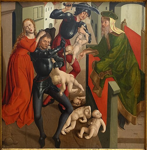 Massacre of the Innocents, 1462, Meister der Freisinger Heimsuchung