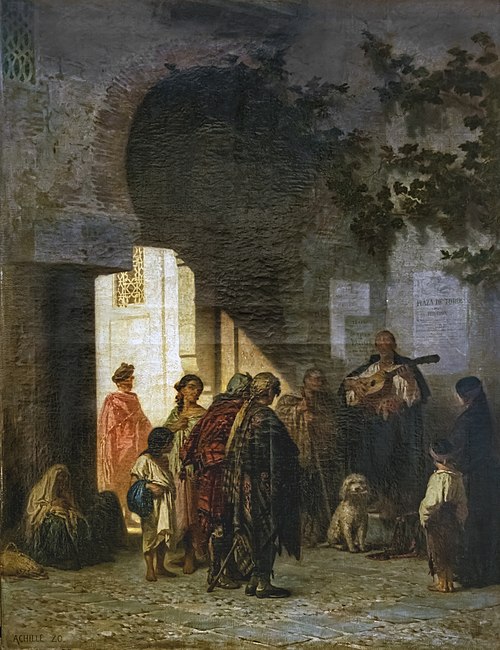 La Porte de Tolède, 1869, Achille Zo