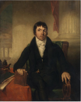 Portrait of John Philpot Curran (1750-1817), Statesman and Lawyer, 1809, John Comerford