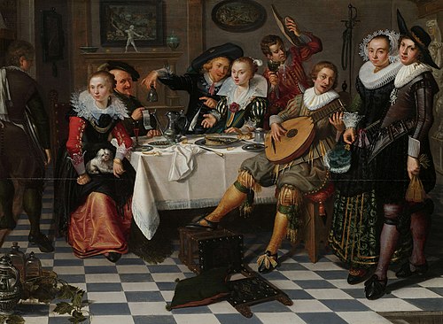 Merry Company, 1629, Isaac Elias