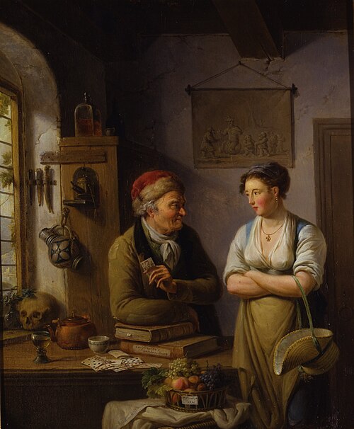 Het liefdesadvies, 1820, Pieter Fontijn