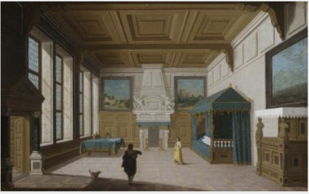 Interior with Figures, 1625, Nicolas de Gyselaer