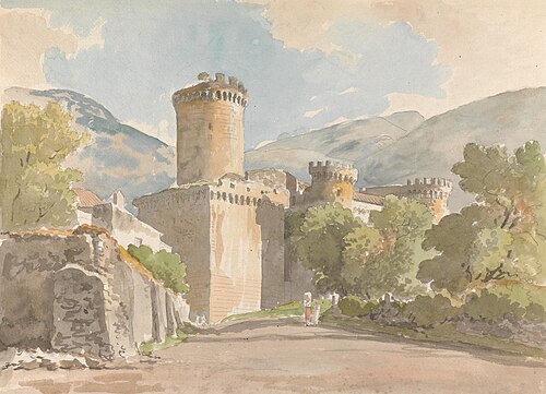 Fondi: Il Castello, , Carlo Labruzzi