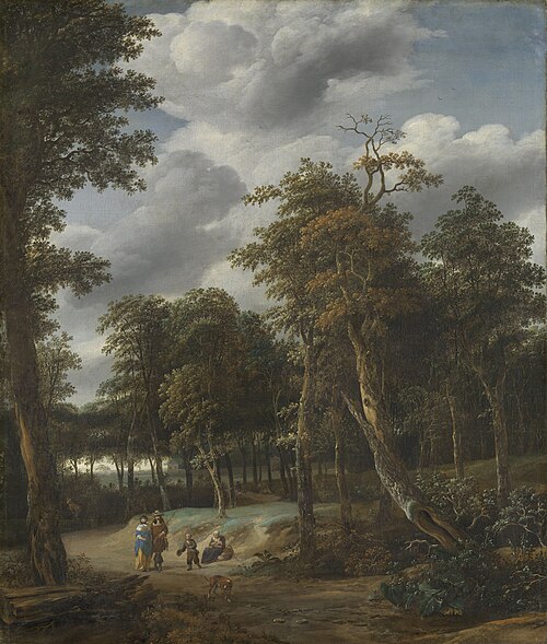 Sentier dans les bois, 1662, Jan Looten