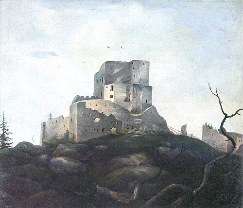 Die Ruine Wittinghausen, , Adalbert Stifter