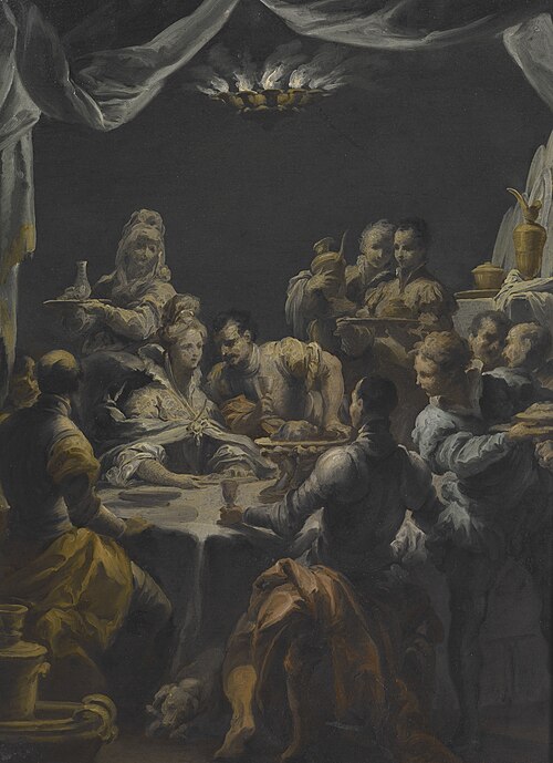 The Banquet of Ahasuerus, , Giuseppe Varotti