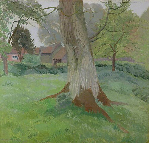 The Walnut Tree, 1928, Sydney William Carline